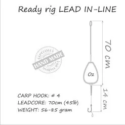 Orange Inline Carp Rig Lead Inline -Aas Verkoopwinkel 09f256ff8d4e4ac98cbdbc3f4a900867