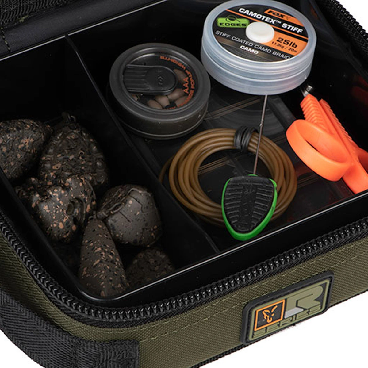 Fox R-Series Compact Rigid Lead & Bits Bag 4 Fox R-Series Compact Rigid Lead & Bits Bag - Afbeelding 4