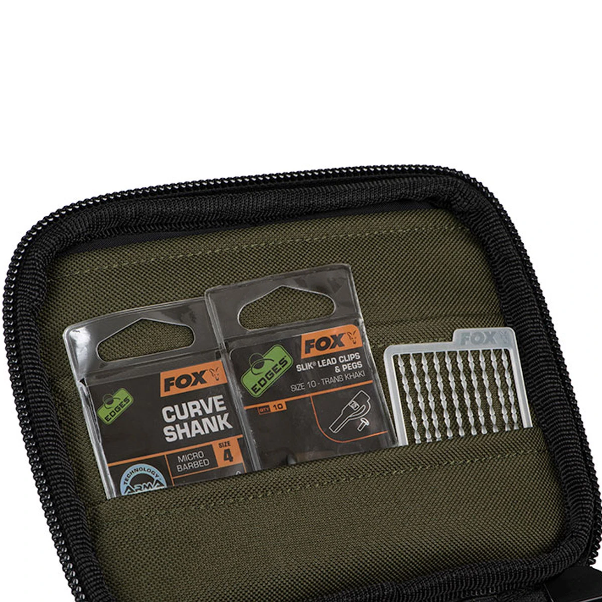 Fox R-Series Compact Rigid Lead & Bits Bag 3 Fox R-Series Compact Rigid Lead & Bits Bag - Afbeelding 3