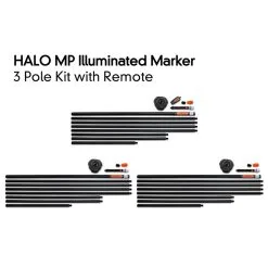Fox Halo Illuminated Marker Pole – 3 Pole Kit Incl