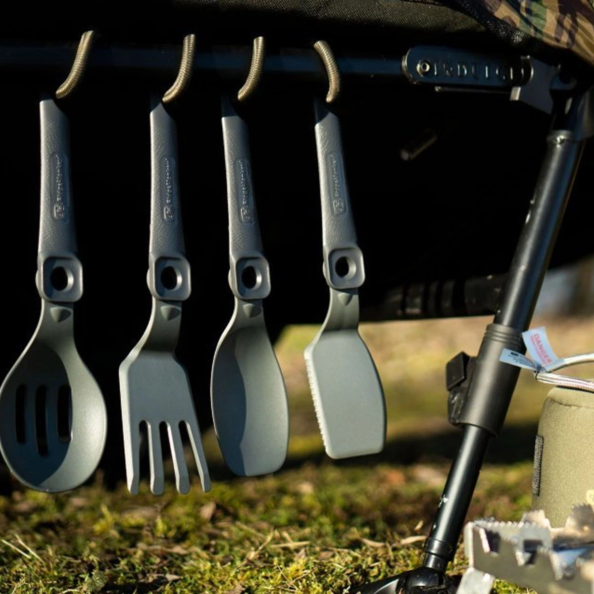 Ridgemonkey Q-Lock Untensil Set 4 Ridgemonkey Q-Lock Untensil Set - Afbeelding 4